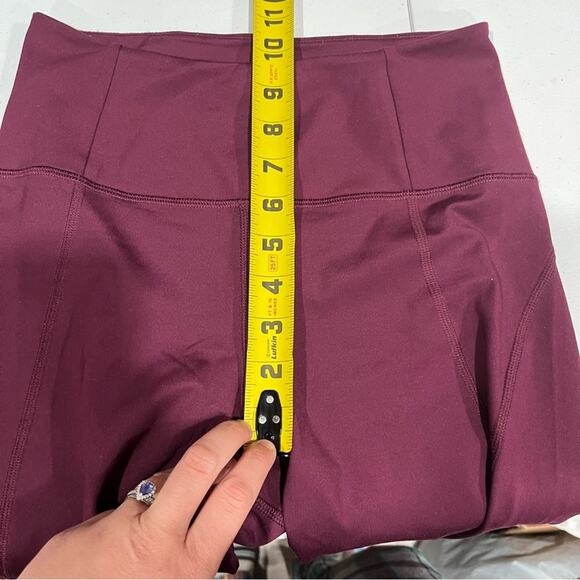 Girlfriend Collective Compressive High-Rise Legging Purple - Picture 8 of 8